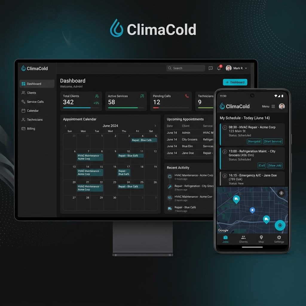 ClimaCold — Gestión de Clientes & Servicios